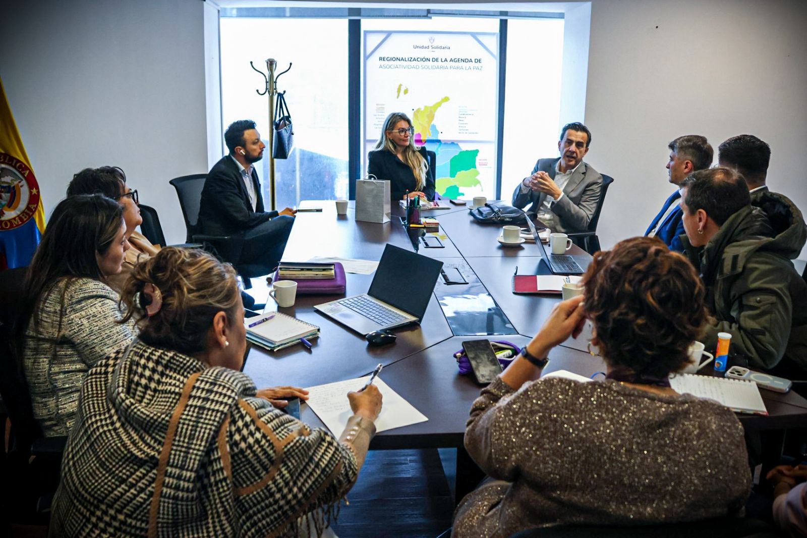 La Unidad Solidaria recibe a la Escuela de Economía social para fortalecer el intercambio internacional 