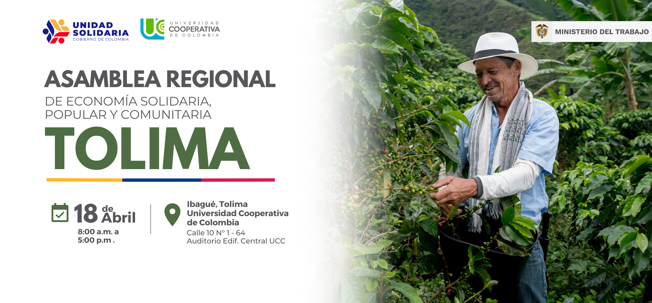 Asamblea Regional de Economía Solidaria, Popular y Comunitaria para organizaciones del Tolima Asamblea Regional de Economía Solidaria, Popular y Comunitaria para organizaciones del Tolima