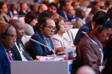 Ministro Sanguino aboga por una "revolución pacífica" de justicia social en Cumbre de la ONU