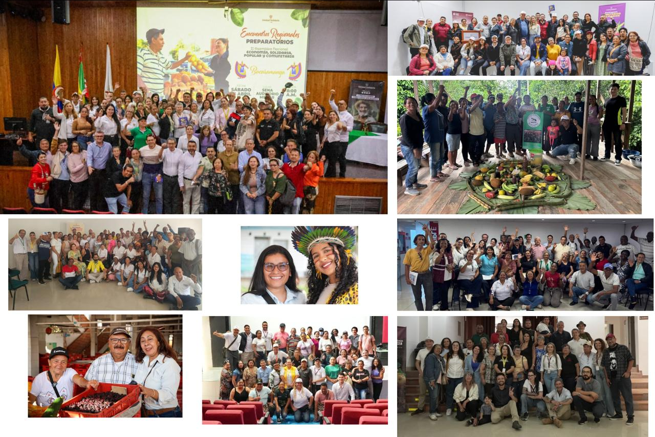Rumbo a la II Asamblea Nacional: Los territorios trazan la ruta de la Economía Popular y Solidaria