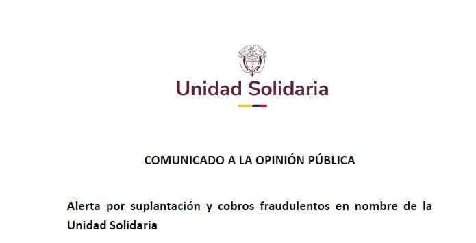COMUNICADO A LA OPINIÓN PÚBLICA