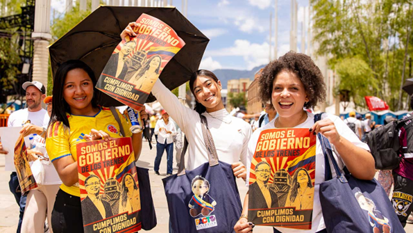 ‘¡Por la vida todo, por la muerte nada!’