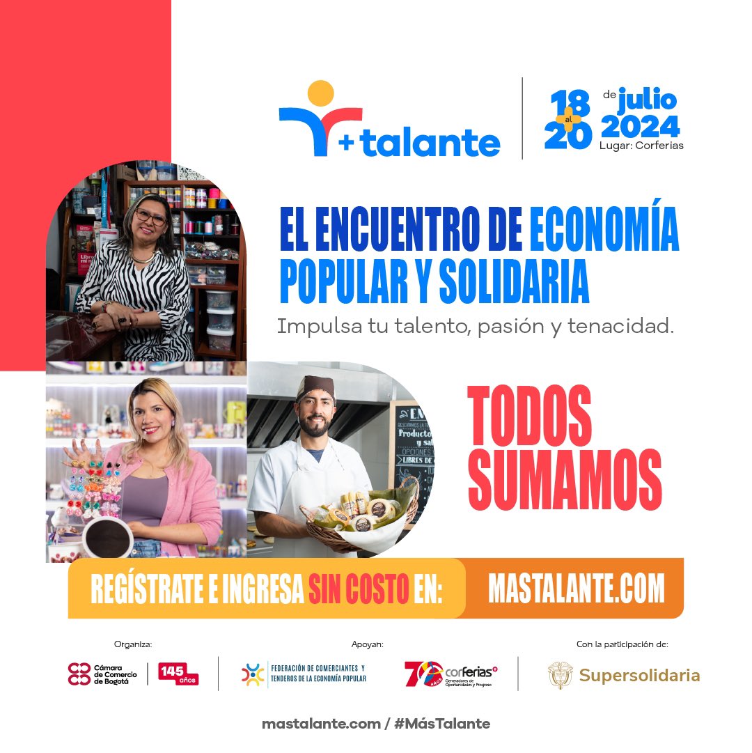 Bogotá: llega la feria de la economía popular Bogotá: llega la feria de la economía popular