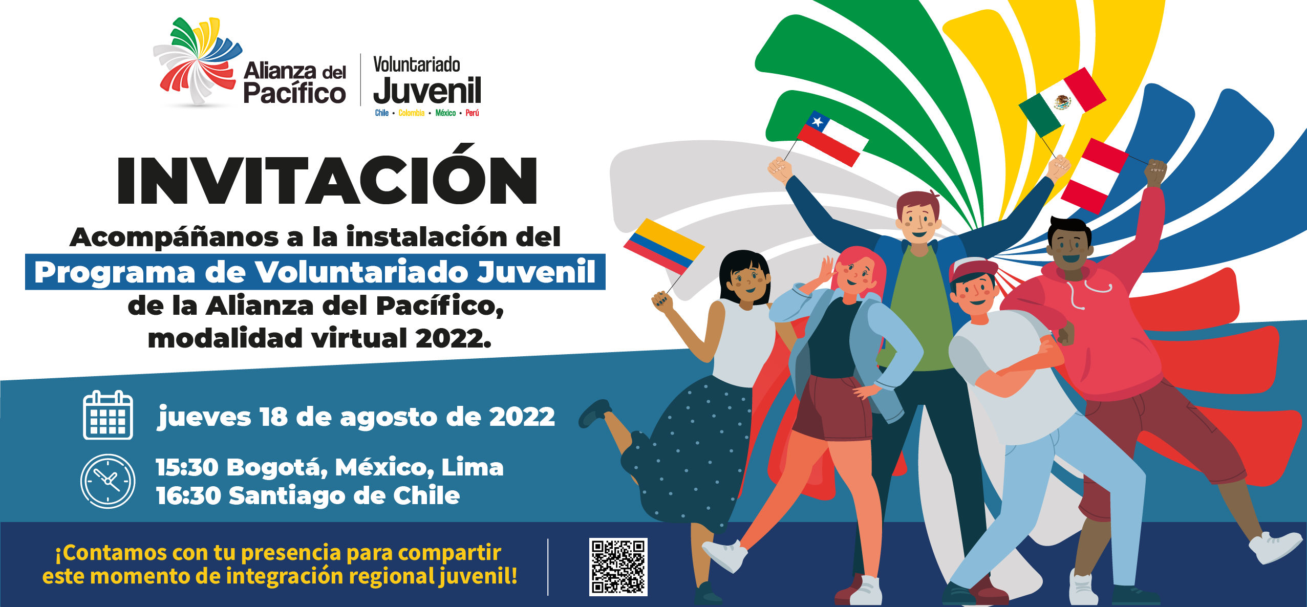 La Alianza del Pacífico instala su Programa de Voluntariado Juvenil del 2022 La Alianza del Pacífico instala su Programa de Voluntariado Juvenil del 2022