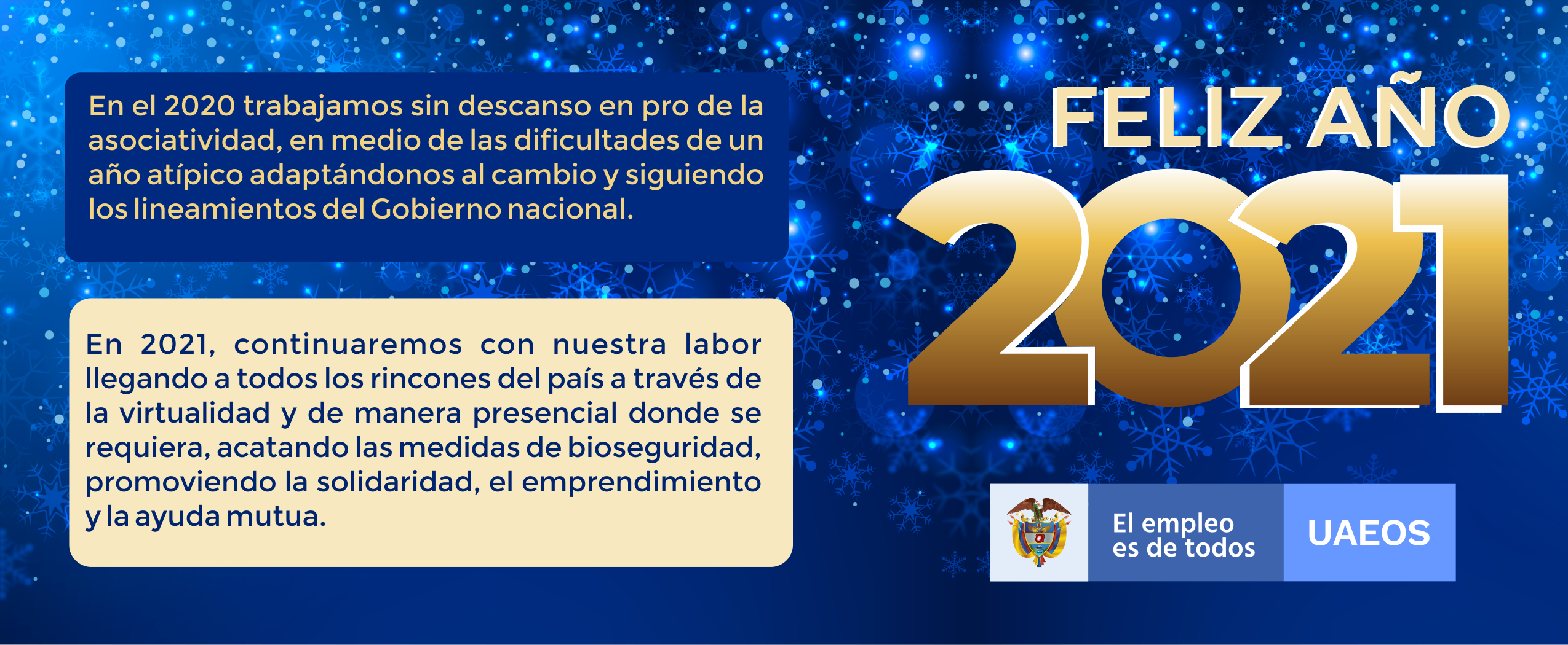 2021 Feliz año