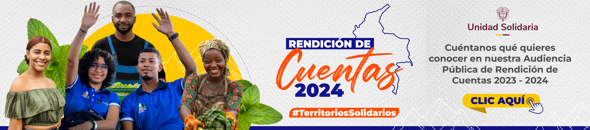 Unidad Solidaria realizará su Audiencia pública de Rendición de Cuentas 2023-2024 desde Florencia, Caquetá Unidad Solidaria realizará su Audiencia pública de Rendición de Cuentas 2023-2024 desde Florencia, Caquetá
