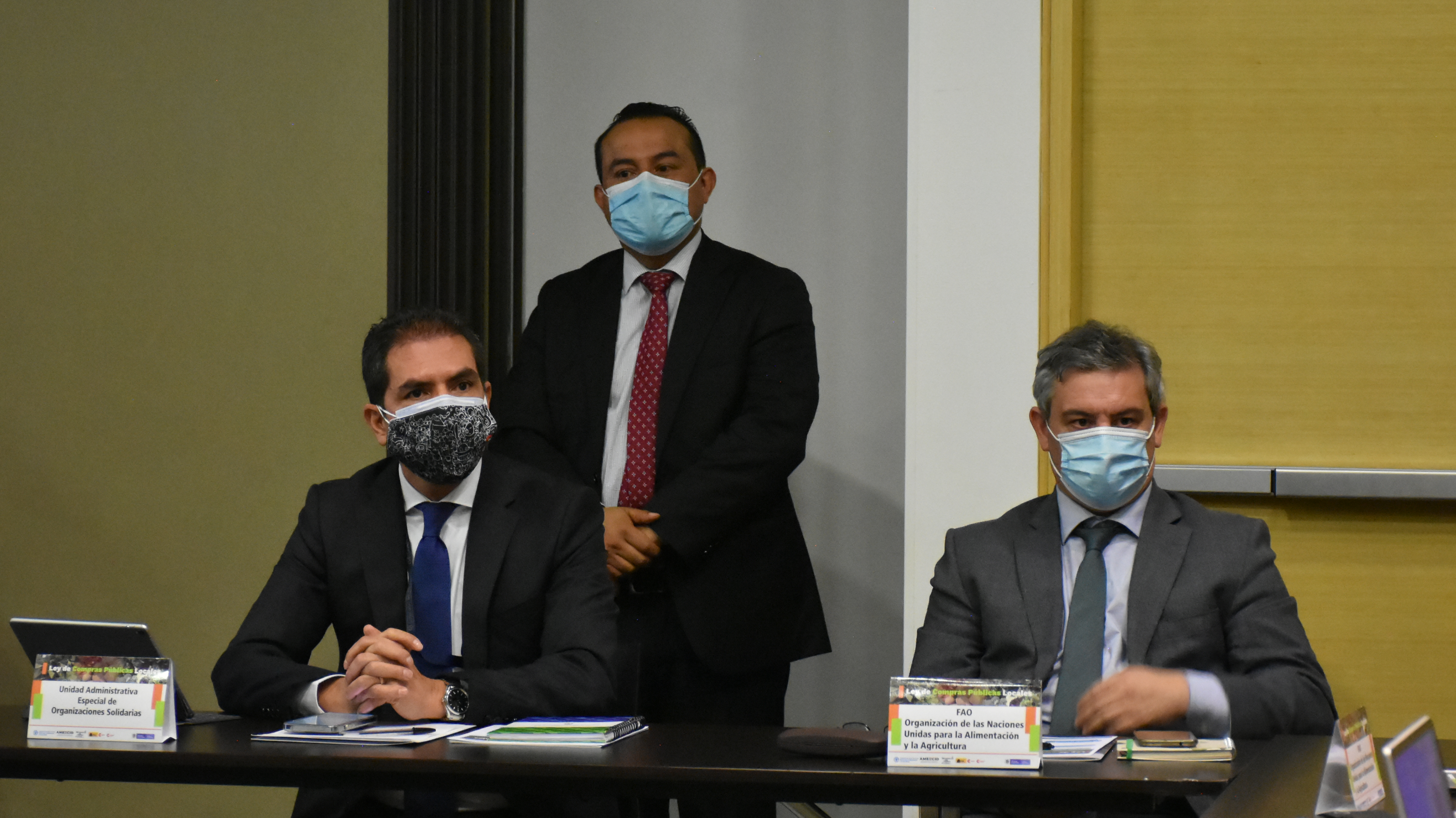 Presentación de la Ley de Compras Públicas Locales 