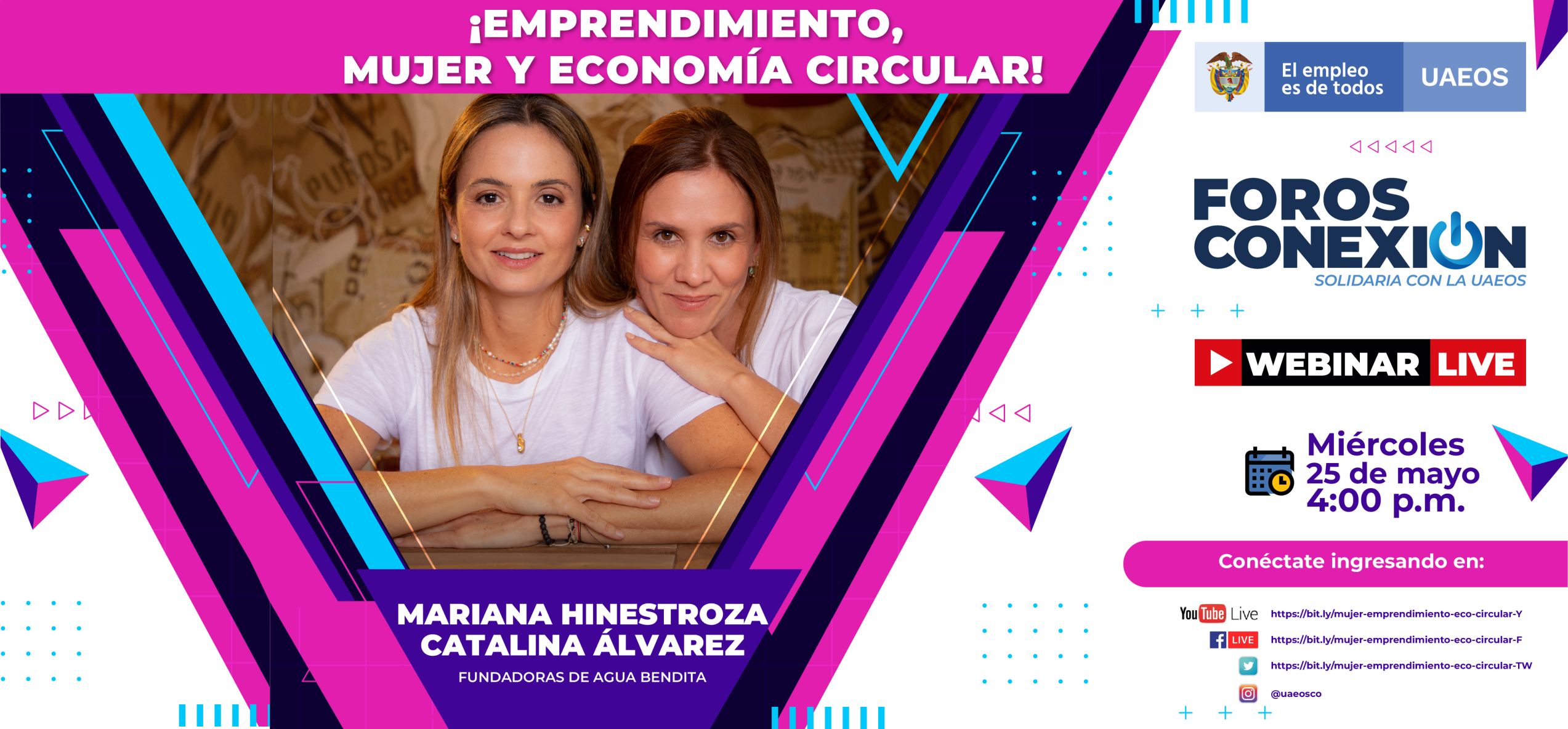 Foro “Emprendimiento, mujer y economía circular”