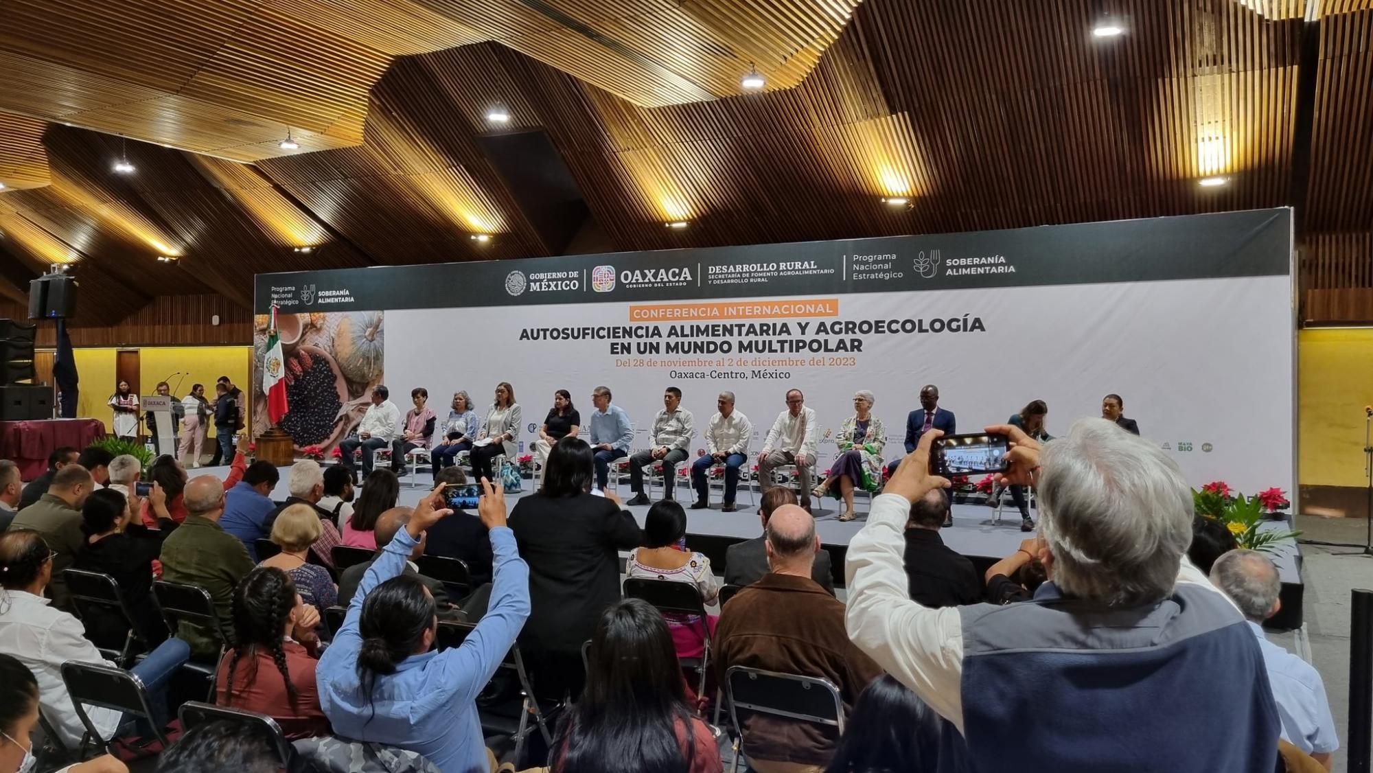 La Unidad Solidaria participó en la Conferencia Internacional de Autosuficiencia Alimentaria, en Oaxaca La Unidad Solidaria participó en la Conferencia Internacional de Autosuficiencia Alimentaria, en Oaxaca