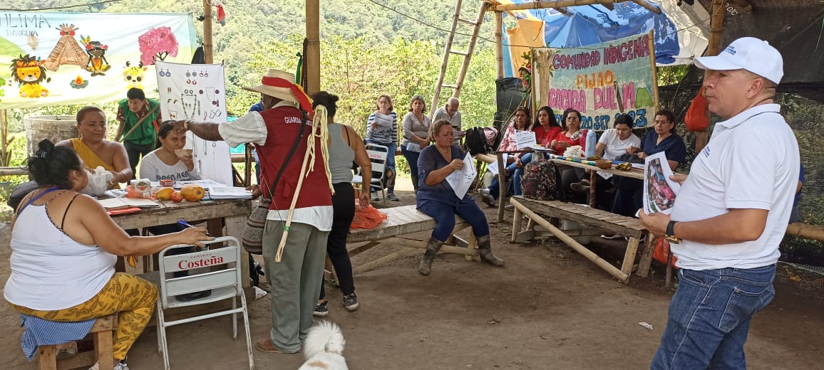 La economía solidaria llega a la comunidad indígena Cacique Dulima, de Ibagué La economía solidaria llega a la comunidad indígena Cacique Dulima, de Ibagué