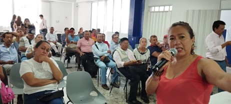 La Unidad Solidaria con el Baluarte Campesino del Tolima La Unidad Solidaria con el Baluarte Campesino del Tolima