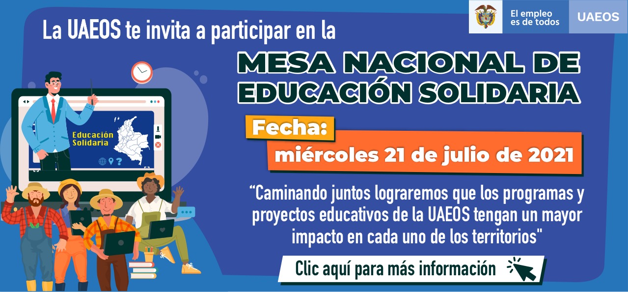 Mesa Nacional de Educación Solidaria Mesa Nacional de Educación Solidaria