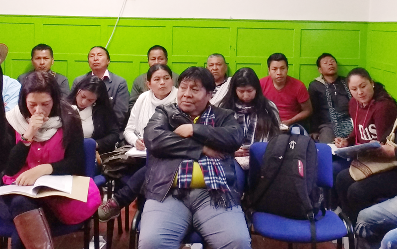 Organizaciones Solidarias en la Jornada de Socialización de rutas de formación y acceso para el trabajo a pueblos étnicos Casa indígena