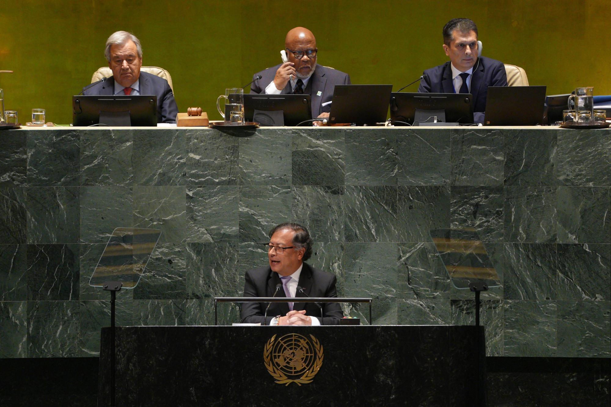 En Naciones Unidas, Gustavo Petro advierte sobre “La Crisis de la Vida” En Naciones Unidas, Gustavo Petro advierte sobre “La Crisis de la Vida”