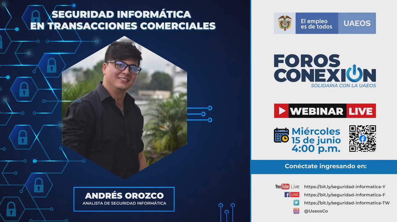 Foro seguridad informática en transacciones comerciales