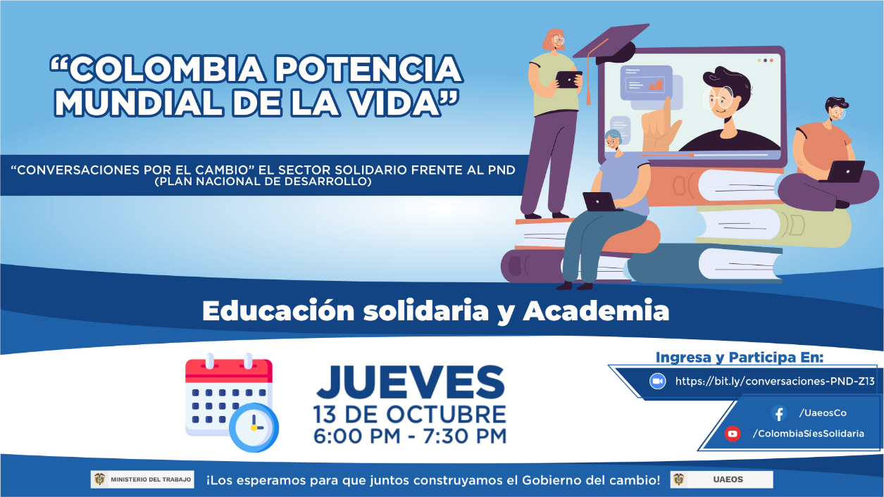 Segunda jornada de Conversaciones por el Cambio “Educación solidaria y Academia” Segunda jornada de Conversaciones por el Cambio “Educación solidaria y Academia”