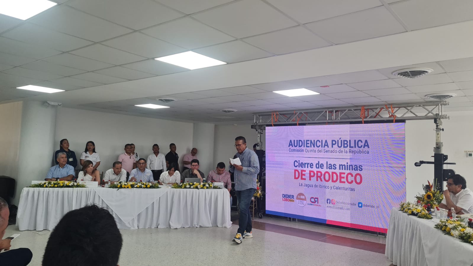 UAEOS en la Audiencia pública de cierre de minas en la Jagua de Ibirico y Calenturitas UAEOS en la Audiencia pública de cierre de minas en la Jagua de Ibirico y Calenturitas
