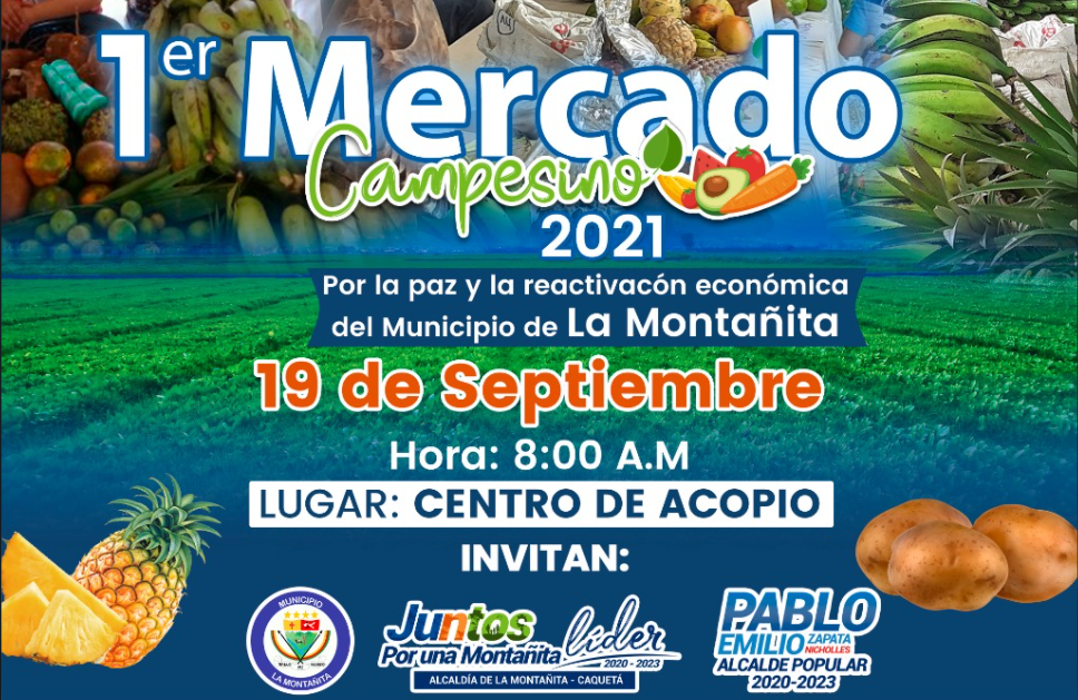 Los Mercados Campesinos llegan el fin de semana a La Montañita, Caquetá