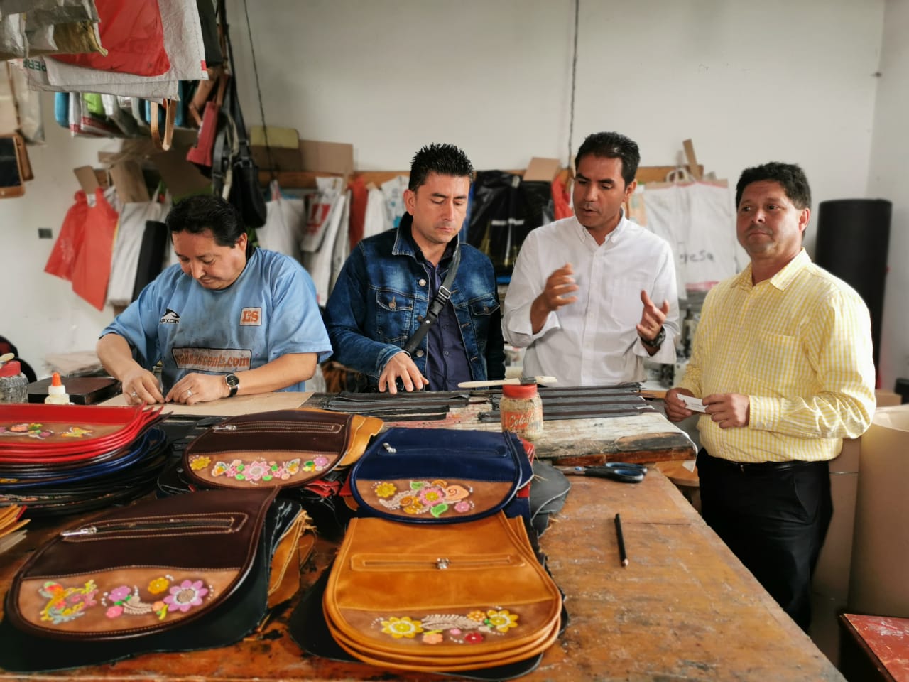 Fabricantes de calzado del barrio Restrepo