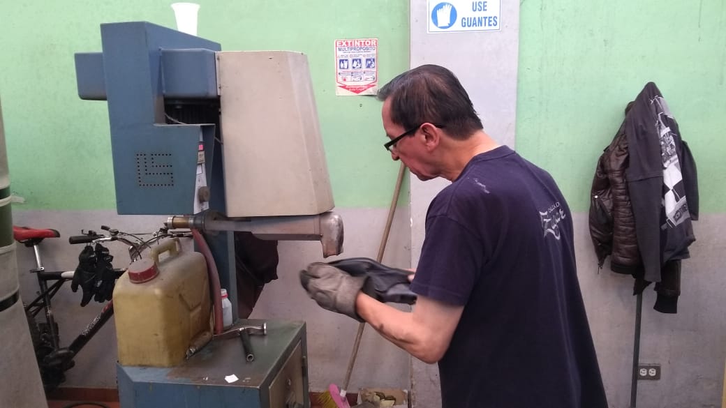 Fabricantes de calzado del barrio Restrepo
