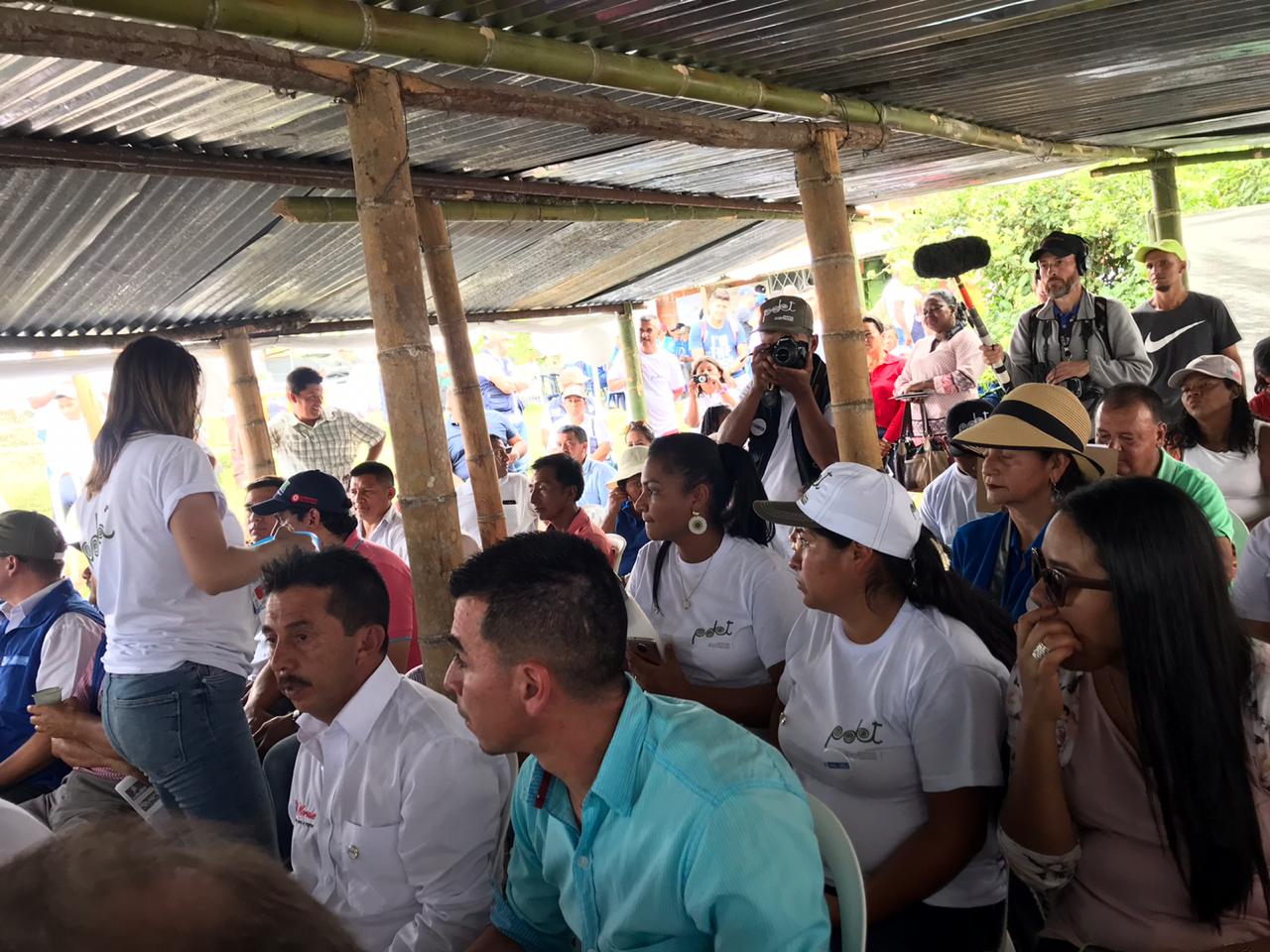 UAEOS impulsa los Programas de Desarrollo con Enfoque Territorial en el Cauca