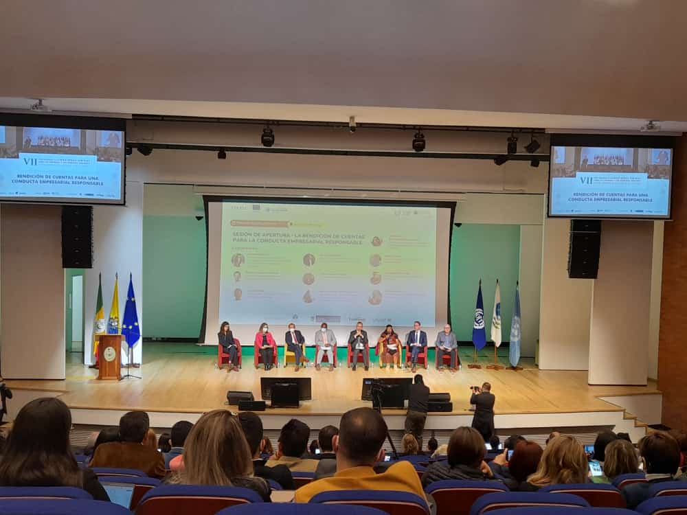 La UAEOS participa en el VII Foro Regional de las Naciones Unidas sobre empresas y derechos humanos 