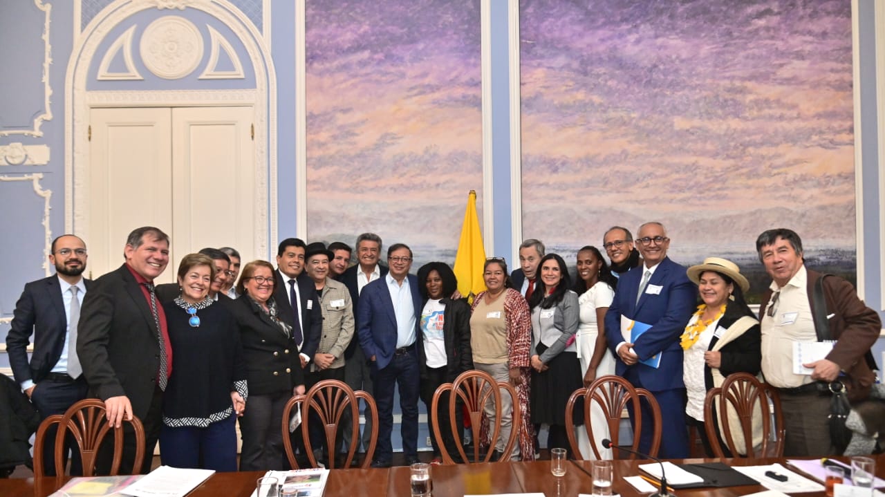Presidente Petro se reunió con líderes del sector solidario y popular para impulsar el poder comunitario