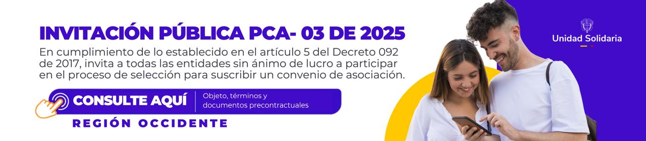 INVITACIÓN PÚBLICA PCA- 03 DE 2025 INVITACIÓN PÚBLICA PCA- 03 DE 2025