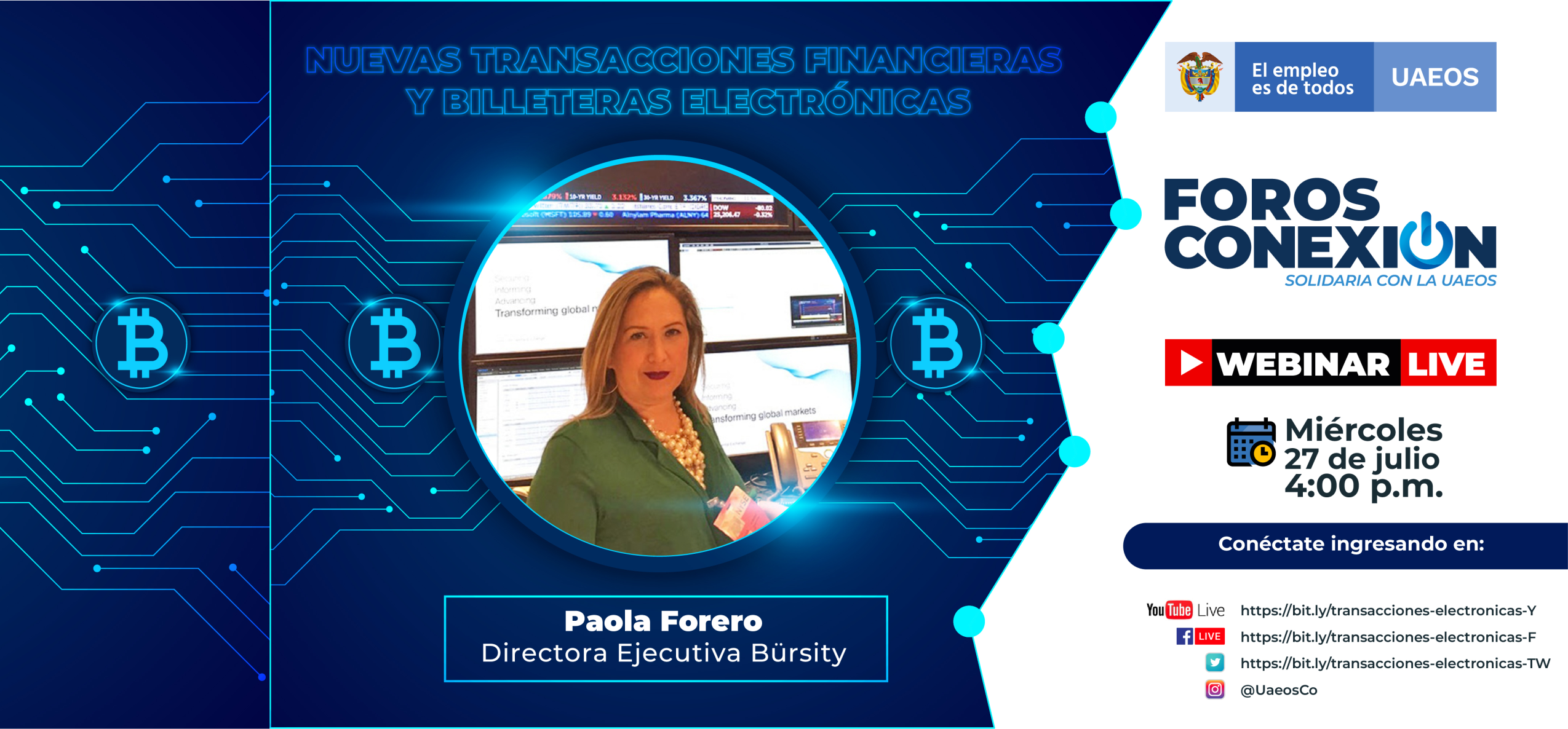 Foro nuevas transacciones financieras y billeteras electrónicas
