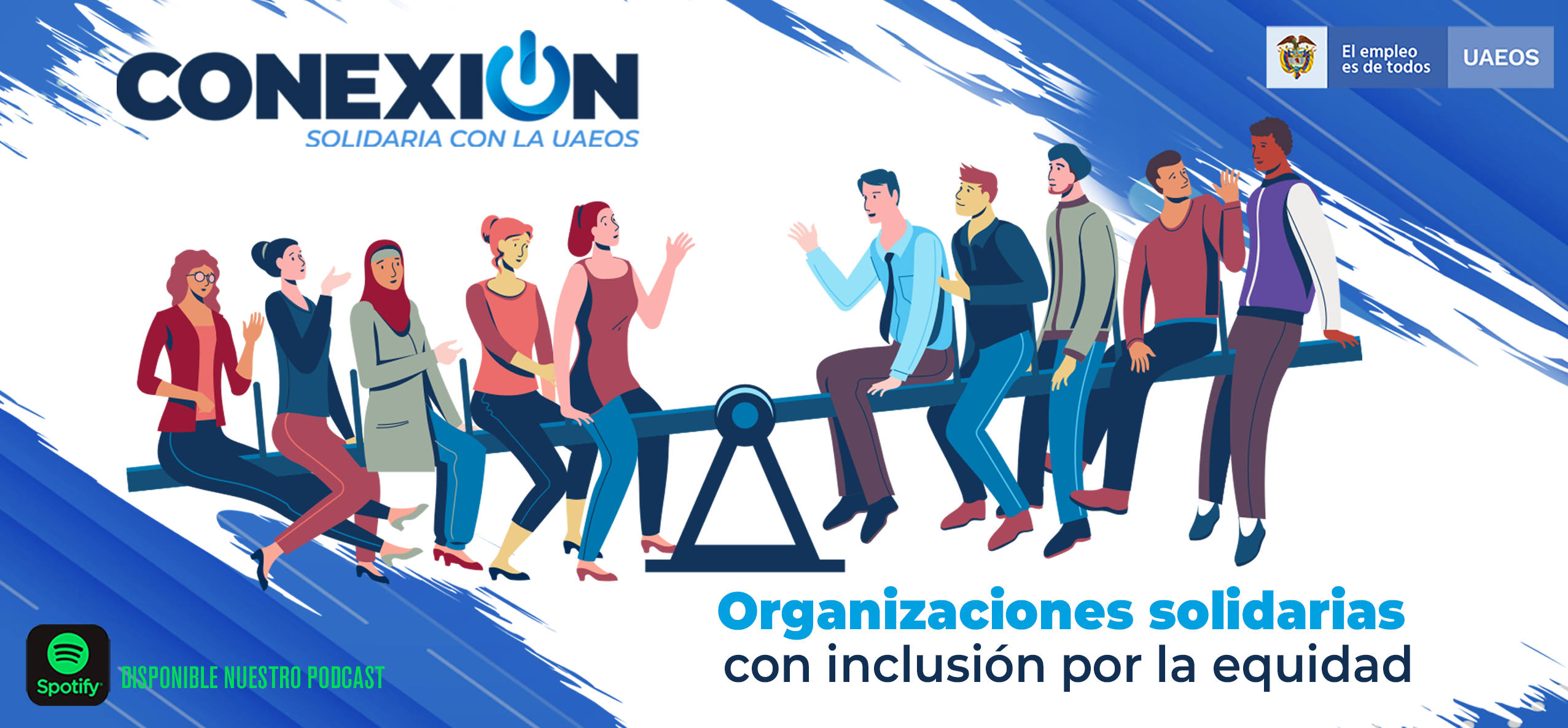 Podcast Conexión Solidaria: Organizaciones solidarias con inclusión por la equidad Podcast Conexión Solidaria: Organizaciones solidarias con inclusión por la equidad