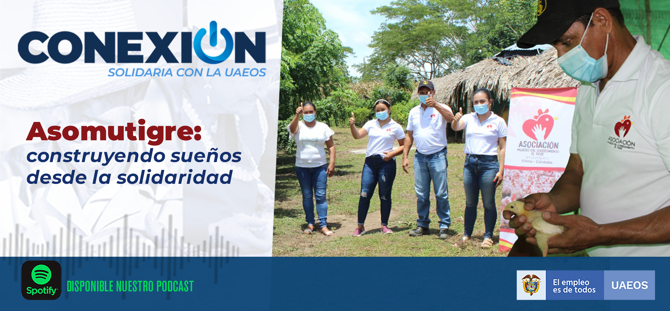 Podcast Conexión Solidaria “Asomutigre: construyendo sueños desde la solidaridad” Podcast Conexión Solidaria “Asomutigre: construyendo sueños desde la solidaridad”