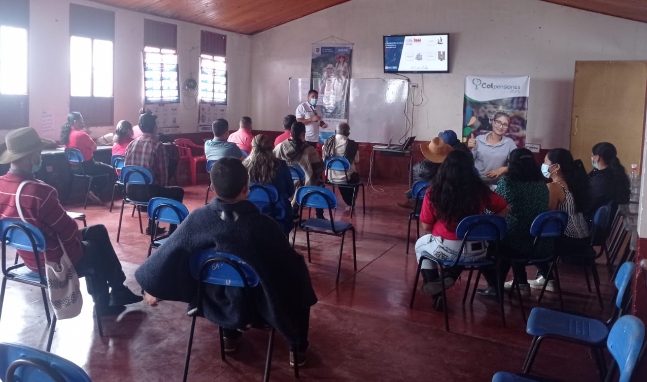 UAEOS realizó jornada de sensibilización a organizaciones del norte del Tolima UAEOS realizó jornada de sensibilización a organizaciones del norte del Tolima