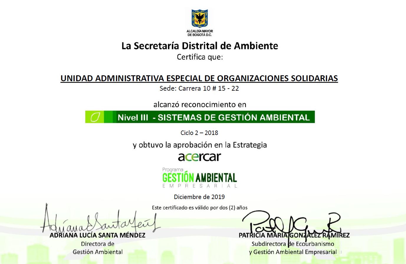 alcaldia cert