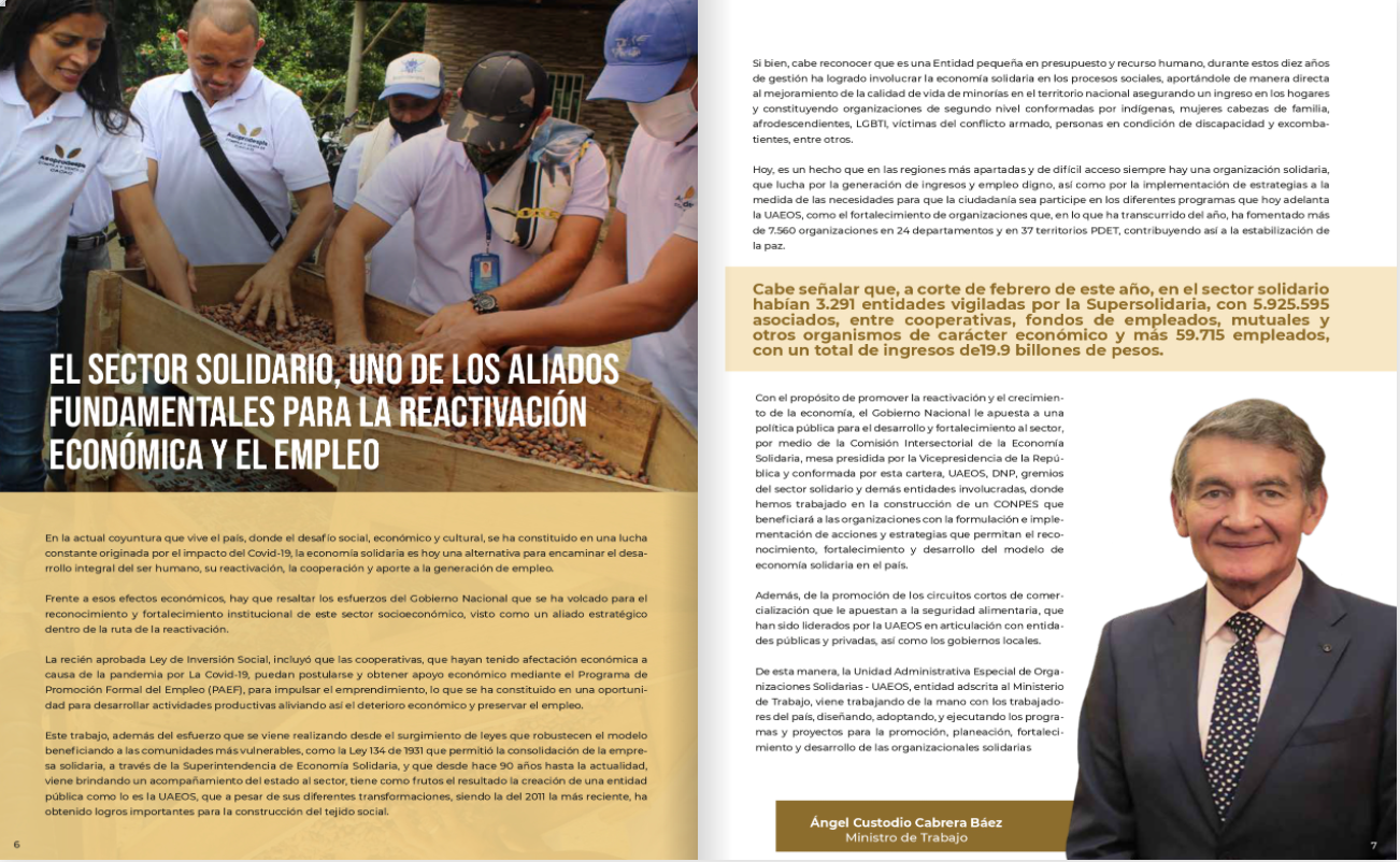 Saludo ministro
