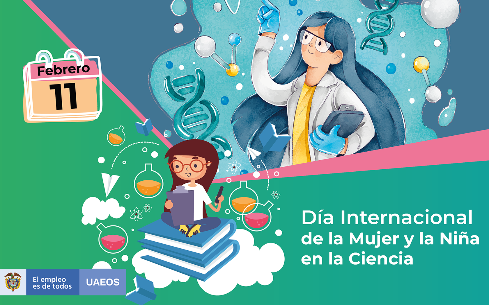 ¡Feliz Día Internacional de la Mujer y la Niña en la Ciencia! ¡Feliz Día Internacional de la Mujer y la Niña en la Ciencia!