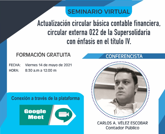 seminario virtual de actualización en Circular Básica Contable financiera seminario virtual de actualización en Circular Básica Contable financiera