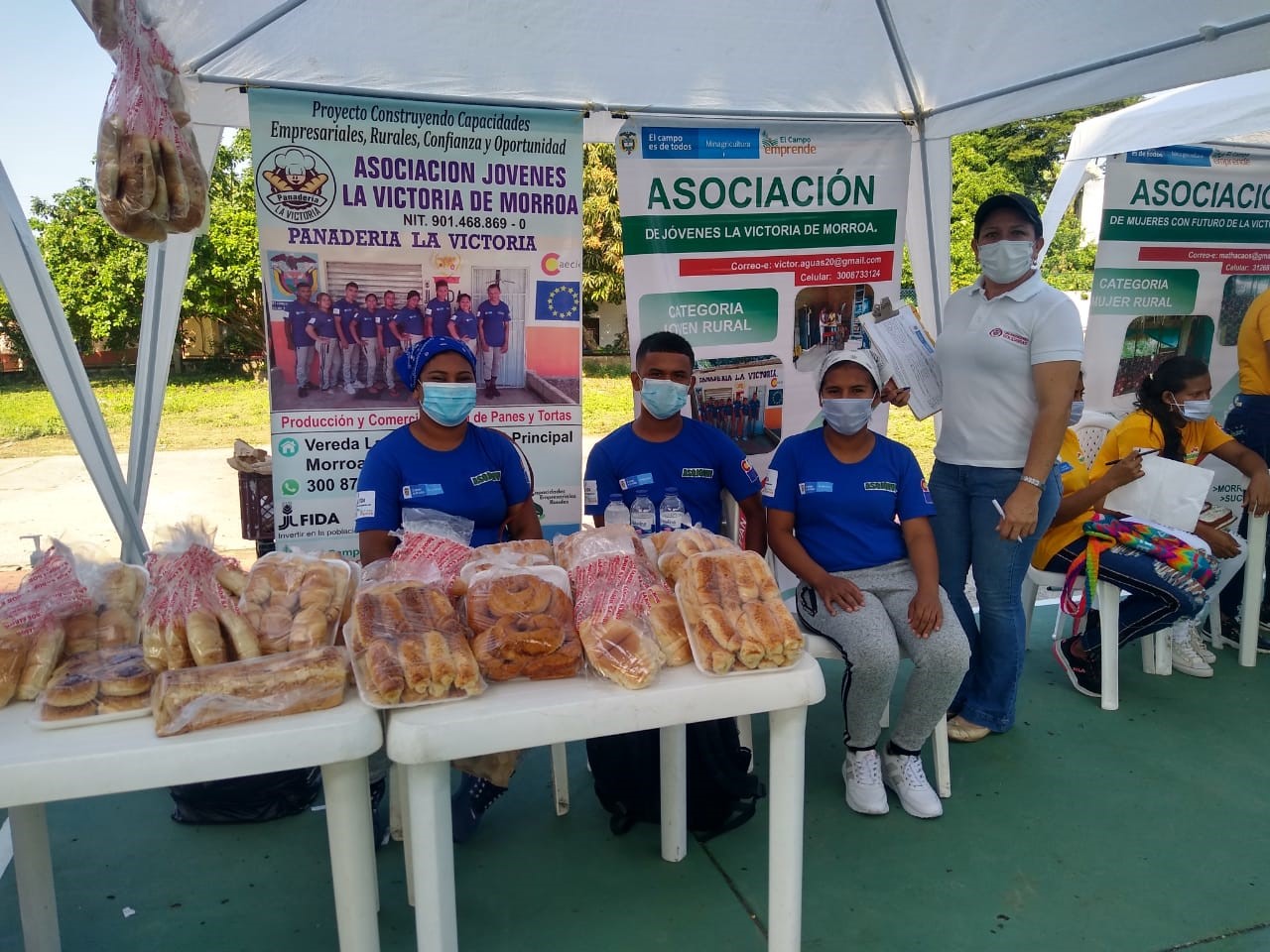 En el municipio de Morroa, se realizó el primer Mercado Campesino Solidario para reactivar la economía En el municipio de Morroa, se realizó el primer Mercado Campesino Solidario para reactivar la economía