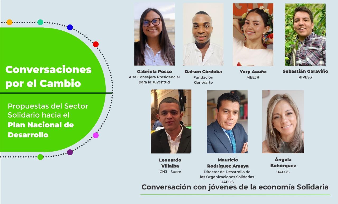 Conversaciones por el cambio, con los jóvenes de la economía popular, social y solidaria
