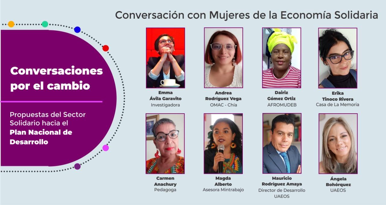 Conversaciones por el cambio, con mujeres de la economía solidaria