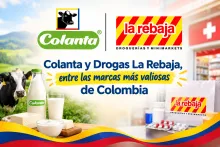 Colanta y Drogas La Rebaja, entre las marcas más valiosas de Colombia