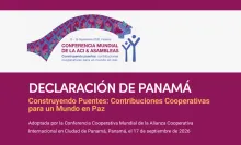 La Conferencia Mundial de la ACI declara que las cooperativas son una fuerza para la paz