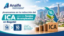 Reducción del ICA para los Fondos de Empleados en Bogotá