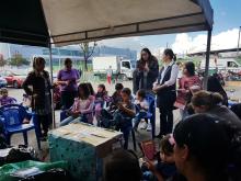200 niños reciben regalos de NaviDarSonrisas en Paloquemao