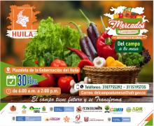 Los ‘Mercados Campesinos Solidarios’ se toman Neiva el próximo 30 de abril