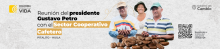 Presidente Gustavo Petro se reunirá con cooperativas cafeteras en Pitalito 