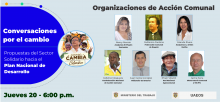 Conversaciones por el cambio, organizaciones de acción comunal 