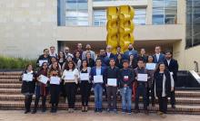 Jóvenes de Chile, México y Perú se despiden de Colombia luego de 30 días de voluntariado