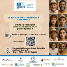 Unidad Solidaria invita a participar en la Cátedra Unesco
