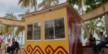 Reabren y dotan punto de información turística para fortalecer el turismo comunitario en La Guajira