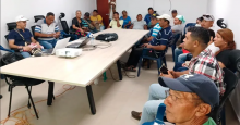Familias restituidas de El Copey reciben capacitación agroproductiva